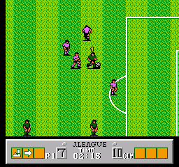 J.League Fighting Soccer - The King of Ace Strikers (Japan) In game screenshot